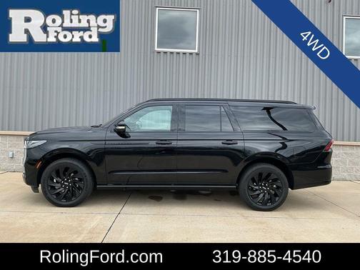 Black Metallic 2025 Lincoln Navigator Reserve
