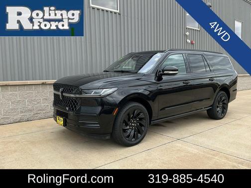 Black Metallic 2025 Lincoln Navigator Reserve