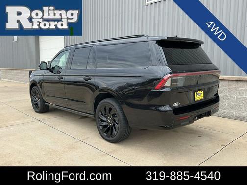 Black Metallic 2025 Lincoln Navigator Reserve