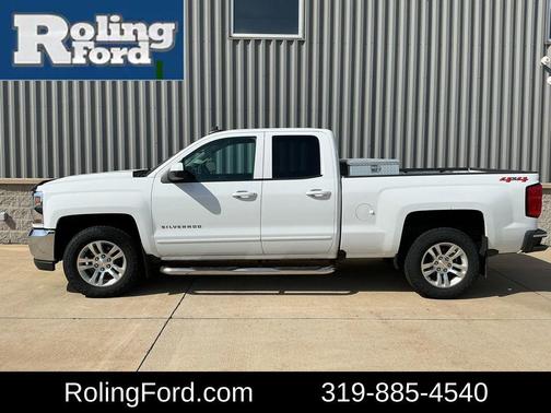 Summit White 2018 Chevrolet Silverado 1500 1LT