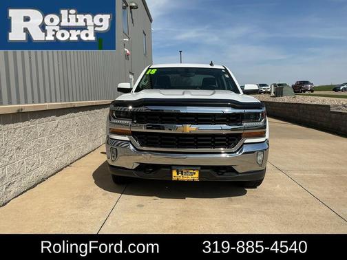 Summit White 2018 Chevrolet Silverado 1500 1LT
