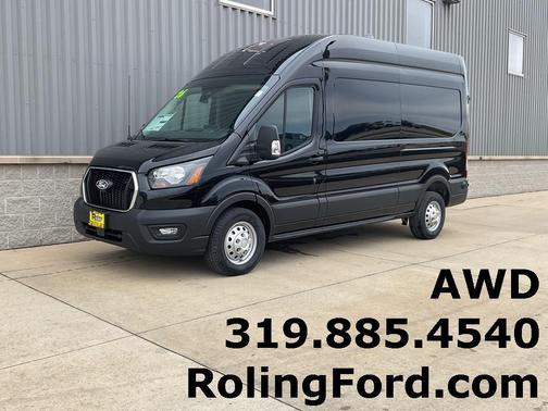 Agate Black Metallic 2026 Ford Transit-350 Base Cargo Van