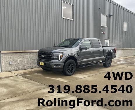 Carbonized Gray Metallic 2025 Ford F-150 Lariat Truck
