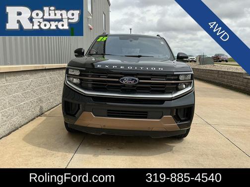 Black Metallic 2025 Ford Expedition Max King Ranch