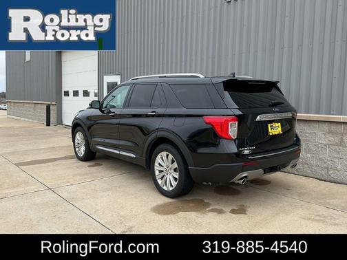 Agate Black Metallic 2020 Ford Explorer Limited