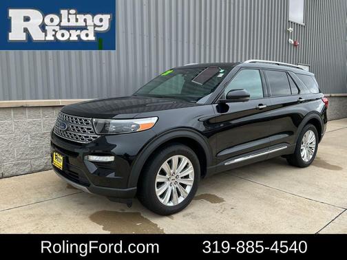 Agate Black Metallic 2020 Ford Explorer Limited
