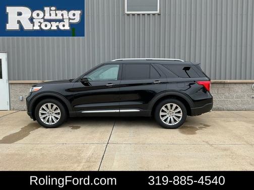 Agate Black Metallic 2020 Ford Explorer Limited
