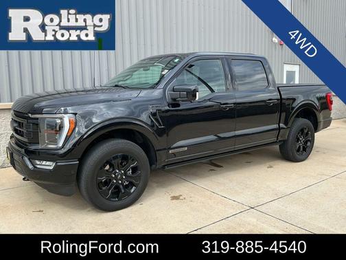 Black Metallic 2023 Ford F-150 Lariat