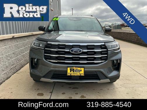 Carbonized Gray Metallic 2026 Ford Explorer Active