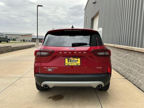 Rapid Red Metallic Tinted Clearcoat 2023 Ford Escape Platinum