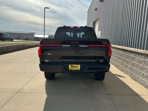 Agate Black Metallic 2025 Ford F-150 Lightning Platinum