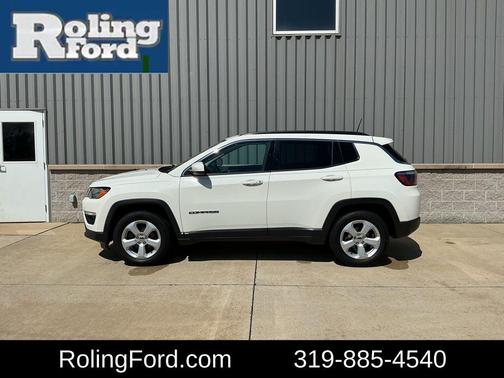 White Clearcoat 2018 Jeep Compass Latitude