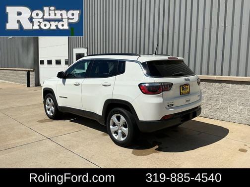 White Clearcoat 2018 Jeep Compass Latitude