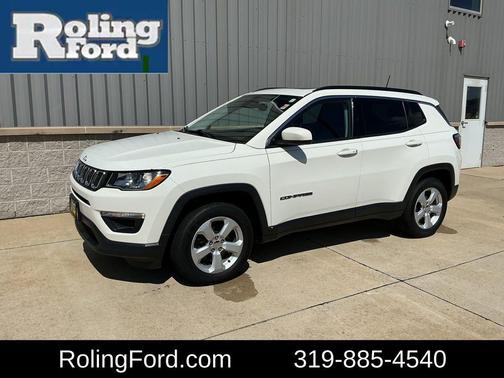 White Clearcoat 2018 Jeep Compass Latitude