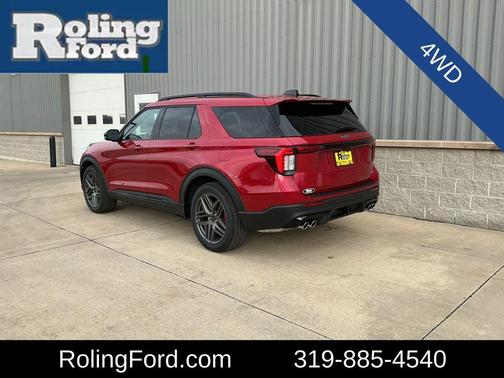 Rapid Red Metallic Tinted Clearcoat 2026 Ford Explorer ST