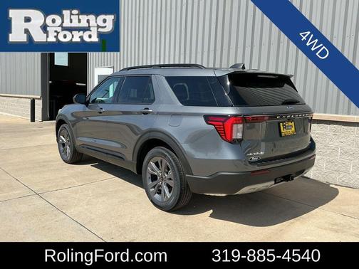 Carbonized Gray Metallic 2026 Ford Explorer Active w/200A Pkg