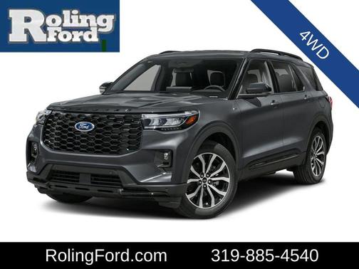 Carbonized Gray Metallic 2026 Ford Explorer Active w/200A Pkg