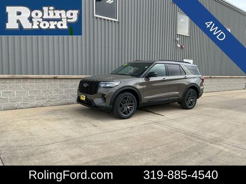 Marsh Gray 2026 Ford Explorer ST-Line
