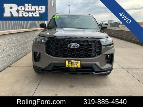 Marsh Gray 2026 Ford Explorer ST-Line