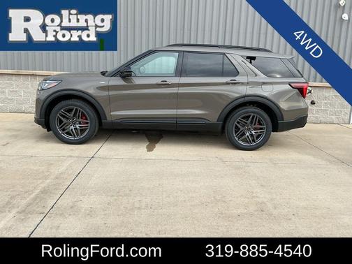 Marsh Gray 2026 Ford Explorer ST-Line