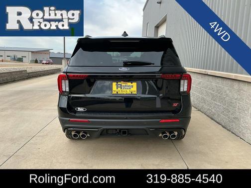 Agate Black Metallic 2026 Ford Explorer ST