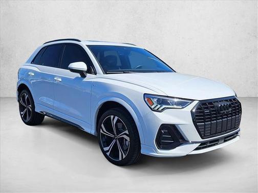 Arkona White 2024 Audi Q3 45 S line Premium Plus