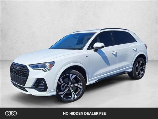 Arkona White 2024 Audi Q3 45 S line Premium Plus
