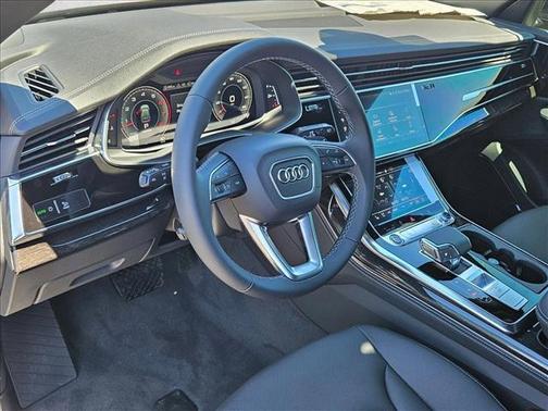 Mythos Black Metallic 2026 Audi Q8 55 Premium Plus