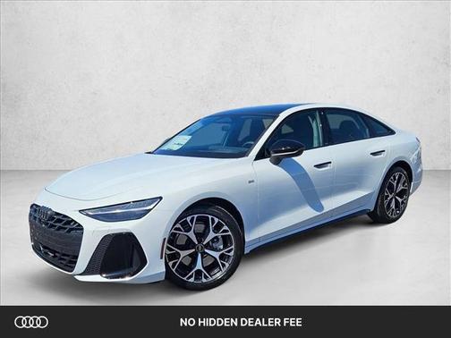 Glacier White Metallic 2026 Audi A6 Premium Plus quattro S tronic