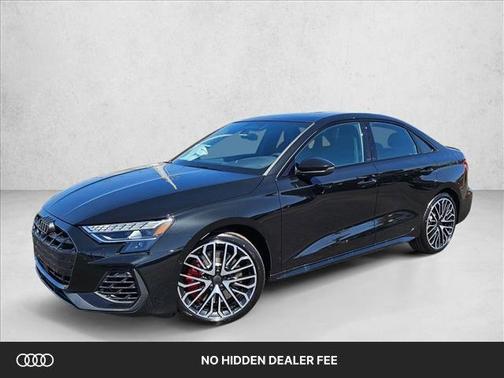 mythos black metallic 2026 Audi S3 TFSI quattro S tronic