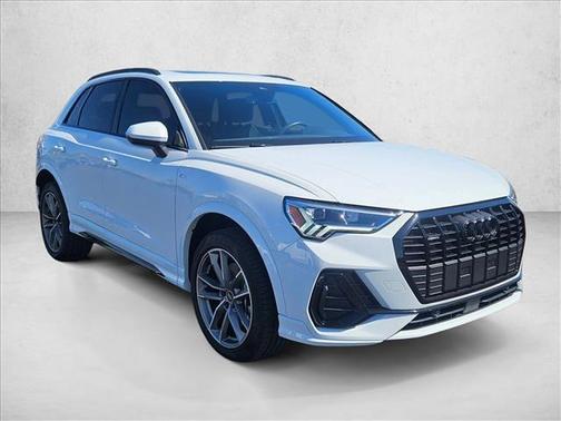 Glacier White Metallic 2025 Audi Q3 Premium 45 TFSI S line quattro Tiptronic