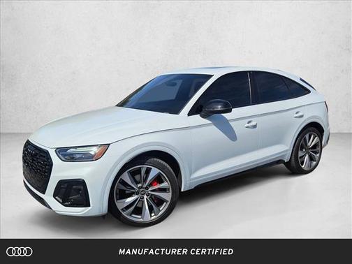 Glacier White Metallic 2024 Audi SQ5 3.0T Premium Plus