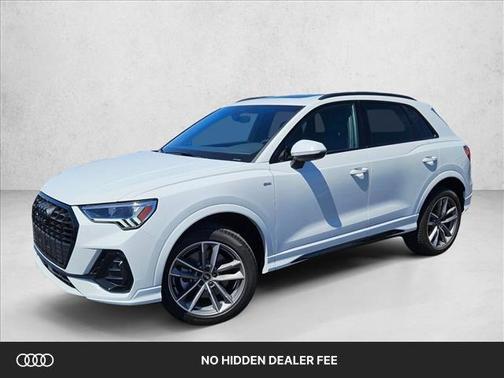 White 2025 Audi Q3 Premium 45 TFSI S line quattro Tiptronic