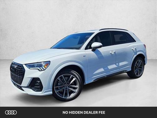 Glacier White Metallic 2025 Audi Q3 Premium 45 TFSI S line quattro Tiptronic