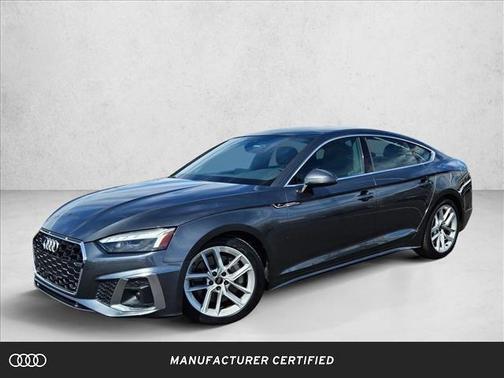 Daytona Gray Pearl Effect 2024 Audi A5 Sportback 45 S Line Premium