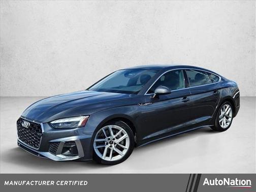 Daytona Gray Pearl Effect 2024 Audi A5 Sportback 45 S Line Premium