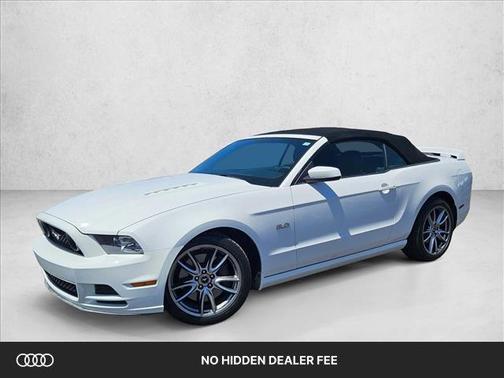 Oxford White 2014 Ford Mustang GT Premium