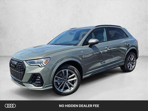 Chronos Gray Metallic 2025 Audi Q3 Premium 45 TFSI S line quattro Tiptronic