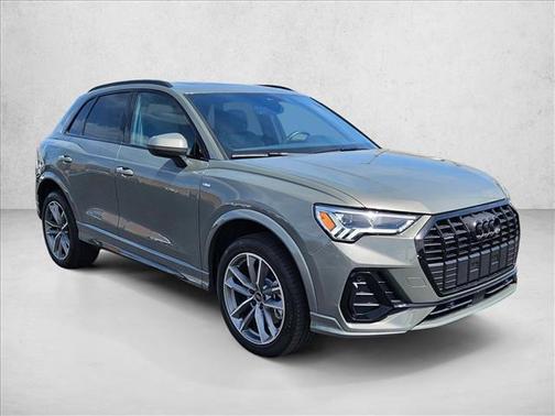 Chronos Gray Metallic 2025 Audi Q3 Premium 45 TFSI S line quattro Tiptronic