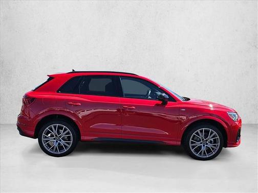 Progressive Red Metallic 2025 Audi Q3 45 S line Premium Plus