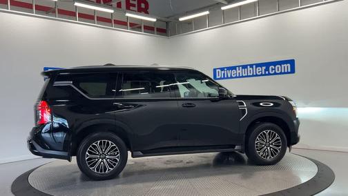 Super Black 2025 Nissan Armada Platinum 4WD