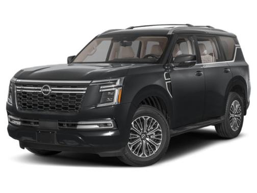 Super Black 2025 Nissan Armada Platinum 4WD