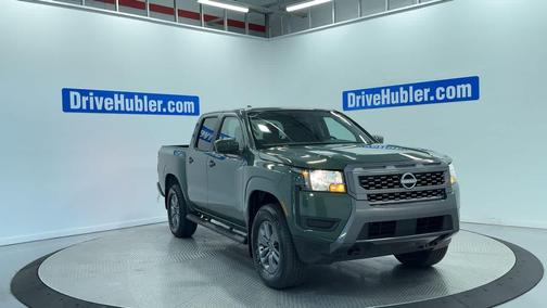 Tactical Green Metallic 2025 Nissan Frontier SV