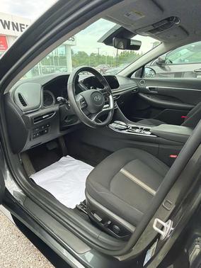 Portofino Gray 2023 Hyundai SONATA Hybrid SE