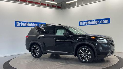 Super Black 2026 Nissan Pathfinder Platinum