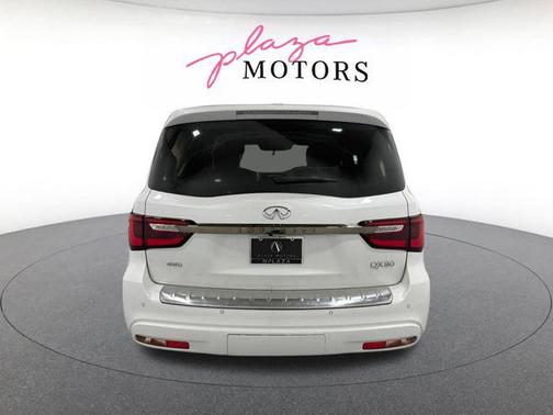 Moonstone White 2021 INFINITI QX80 PREMIUM SELECT AWD