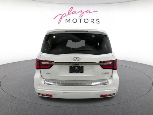 Moonstone White 2021 INFINITI QX80 PREMIUM SELECT AWD