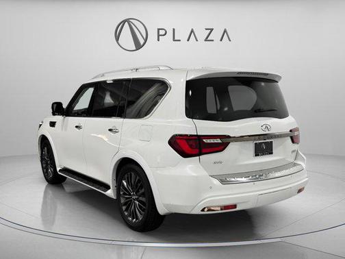 Moonstone White 2021 INFINITI QX80 PREMIUM SELECT AWD