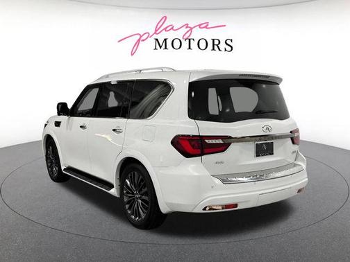 Moonstone White 2021 INFINITI QX80 PREMIUM SELECT AWD