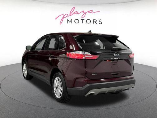 Burgundy 2024 Ford Edge SEL